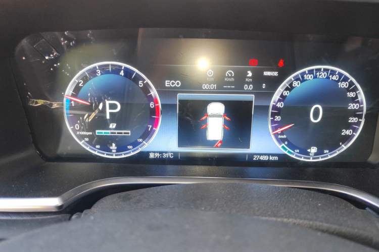 Used BAIC Off-Road BJ40 2022 2.0T Automatic Four-Wheel Drive Business Edition Instrument Cluster