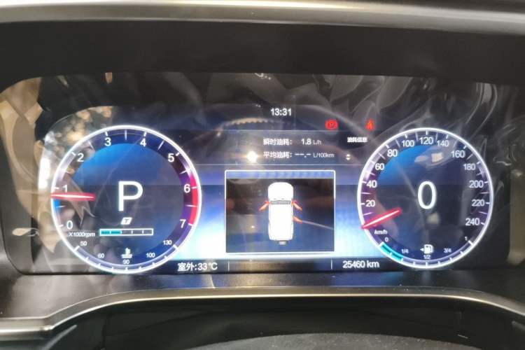 Used BAIC Off-Road BJ40 2022 2.0T Automatic Four-Wheel Drive Ring of the Tower Champion Edition Instrument Cluster