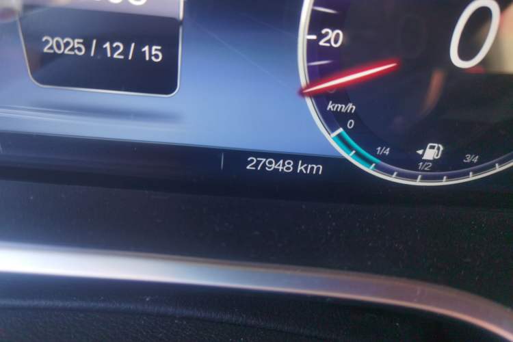 Used BAIC Off-Road BJ40 2022 2.3T Automatic All-Wheel Drive Excellence Edition Odometer Close Up