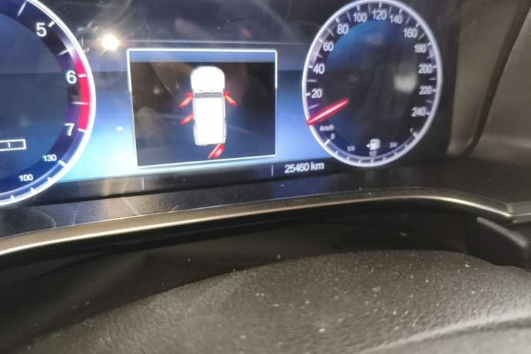 Used BAIC Off-Road BJ40 2022 2.0T Automatic Four-Wheel Drive Ring of the Tower Champion Edition Odometer Close Up