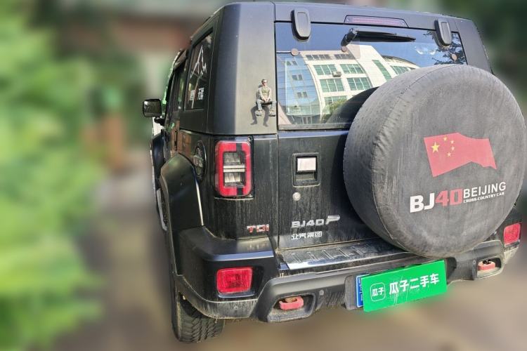 Used BAIC Off-Road BJ40 2022 2.0T Automatic Four-Wheel Drive Ring of the Tower Champion Edition Rear Left 45 Deg