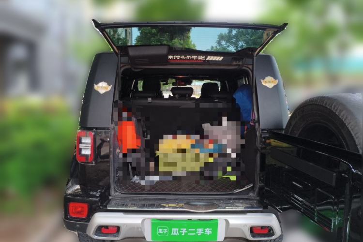 Used BAIC Off-Road BJ40 2022 2.0T Automatic Four-Wheel Drive Ring of the Tower Champion Edition Trunk