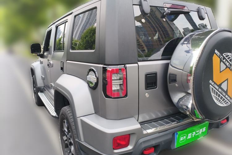 Used BAIC Off-Road BJ40 2022 2.0T Automatic Four-Wheel Drive Ring of the Tower Champion Edition Rear Left 45 Deg