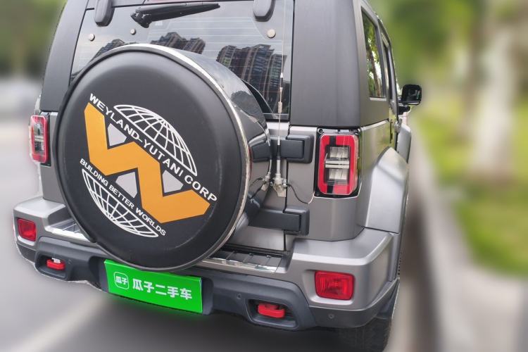 Used BAIC Off-Road BJ40 2022 2.0T Automatic Four-Wheel Drive Ring of the Tower Champion Edition Rear Right 45 Deg
