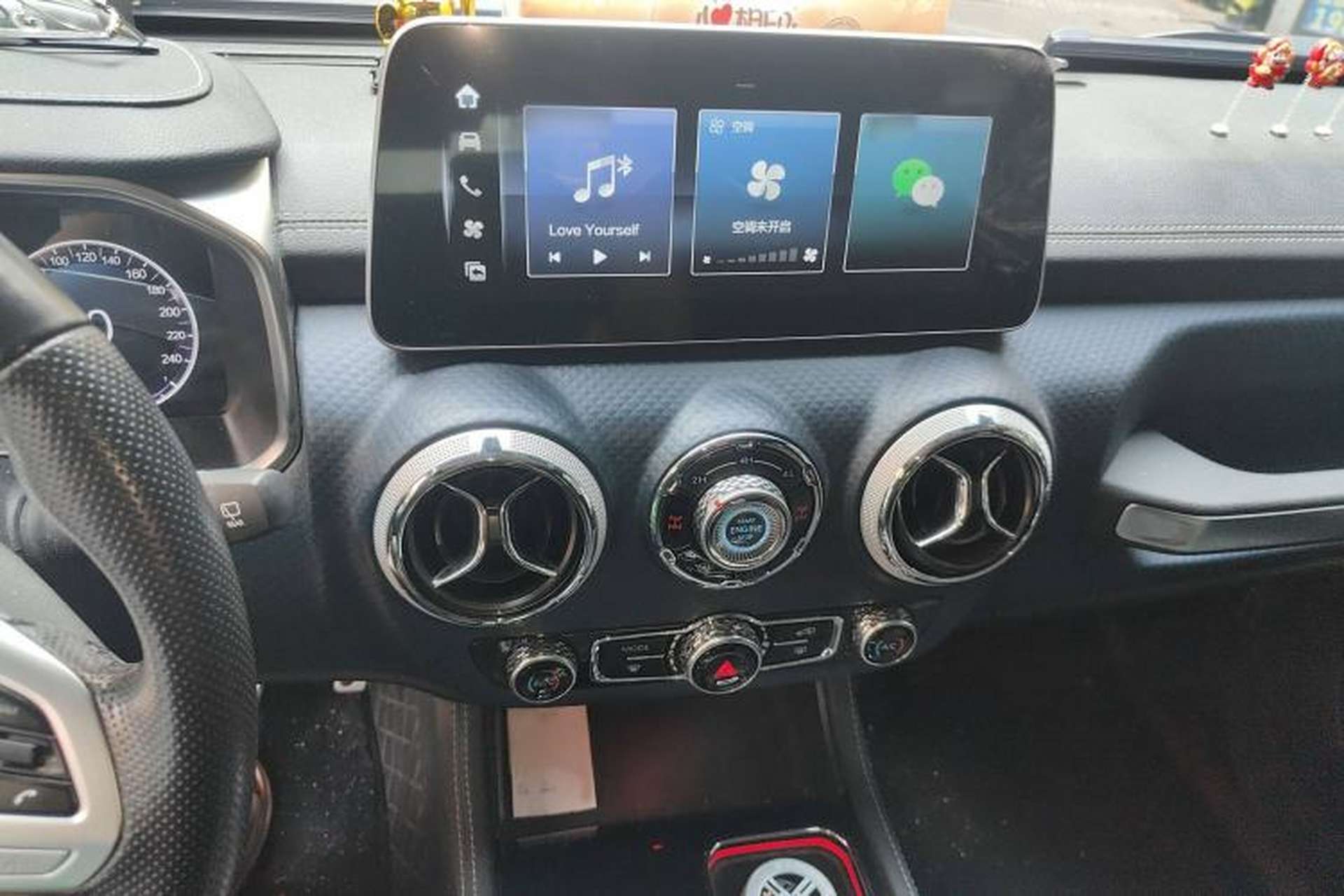Used BAIC Off-Road BJ40 2022 2.0T Automatic Four-Wheel Drive Ring of the Tower Champion Edition Audio And AC Panel
