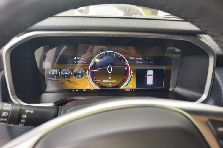 Used BAIC Off-Road BJ40 2022 2.0T Automatic Four-Wheel Drive Ring of the Tower Champion Edition Instrument Cluster