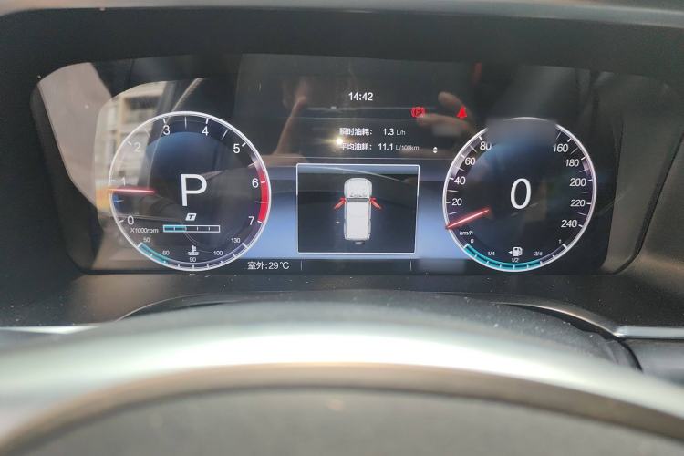 Used BAIC Off-Road BJ40 2022 2.0T Automatic Four-Wheel Drive Ring of the Tower Champion Edition Instrument Cluster