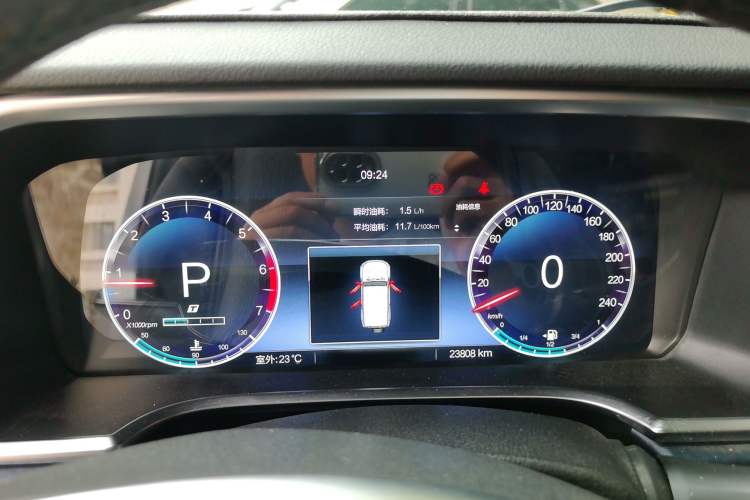 Used BAIC Off-Road BJ40 2022 2.0T Automatic Four-Wheel Drive Ring of the Tower Champion Edition Instrument Cluster