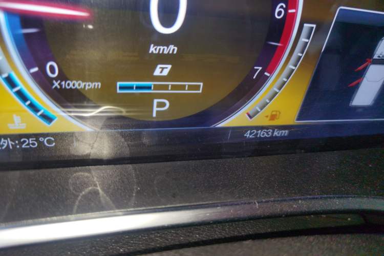 Used BAIC Off-Road BJ40 2022 2.0T Automatic Four-Wheel Drive Ring of the Tower Champion Edition Odometer Close Up
