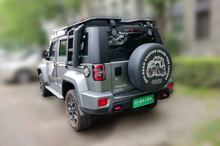 Used BAIC Off-Road BJ40 2022 2.0T Automatic Four-Wheel Drive Ring of the Tower Champion Edition Rear Left 45 Deg