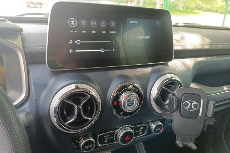 Used BAIC Off-Road BJ40 2022 2.0T Automatic Four-Wheel Drive Ring of the Tower Champion Edition Audio And AC Panel