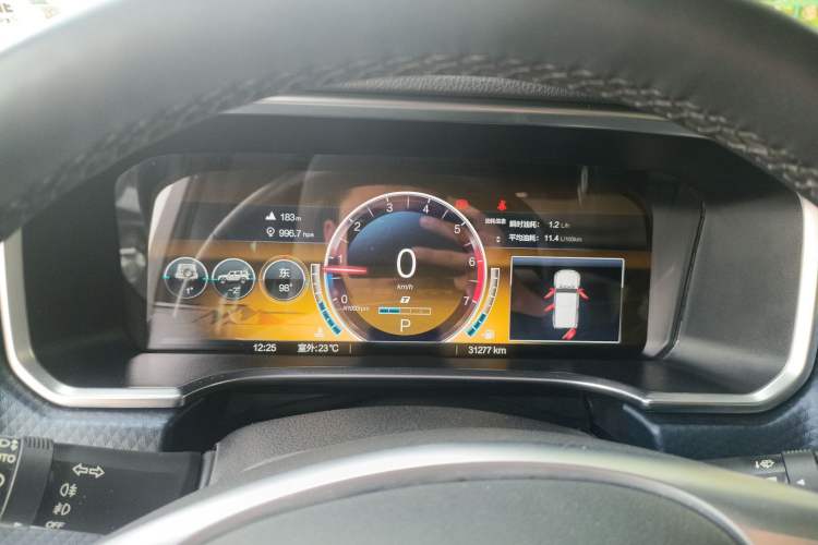 Used BAIC Off-Road BJ40 2022 2.0T Automatic Four-Wheel Drive Ring of the Tower Champion Edition Instrument Cluster