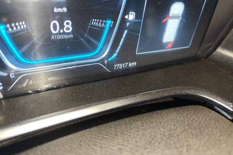 Used BAIC Off-Road BJ40 2022 2.0T Automatic Four-Wheel Drive Ring of the Tower Champion Edition Odometer Close Up