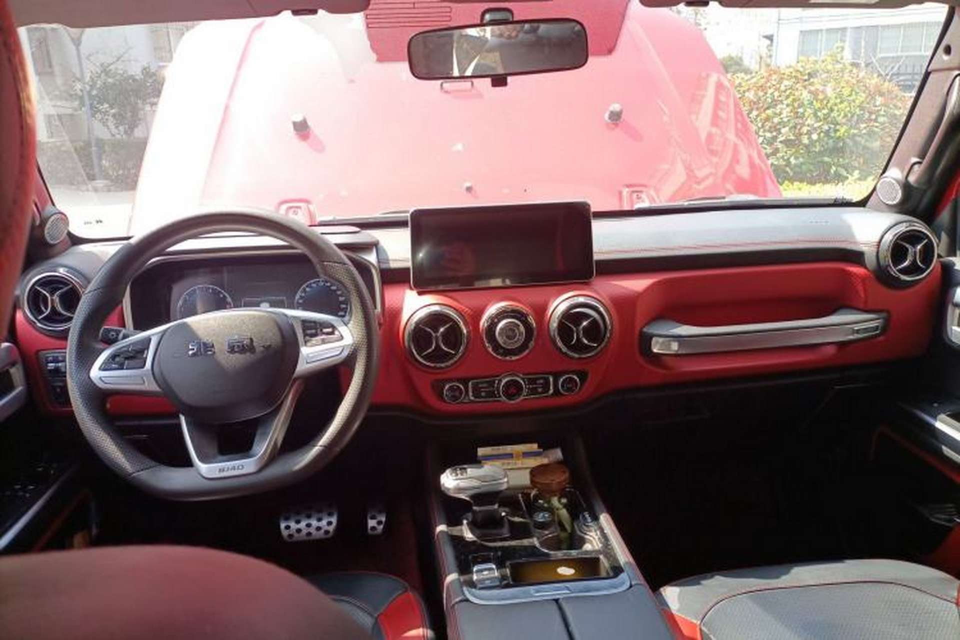 Used BAIC Off-Road BJ40 2022 2.0T Automatic Four-Wheel Drive Business Edition Center Console