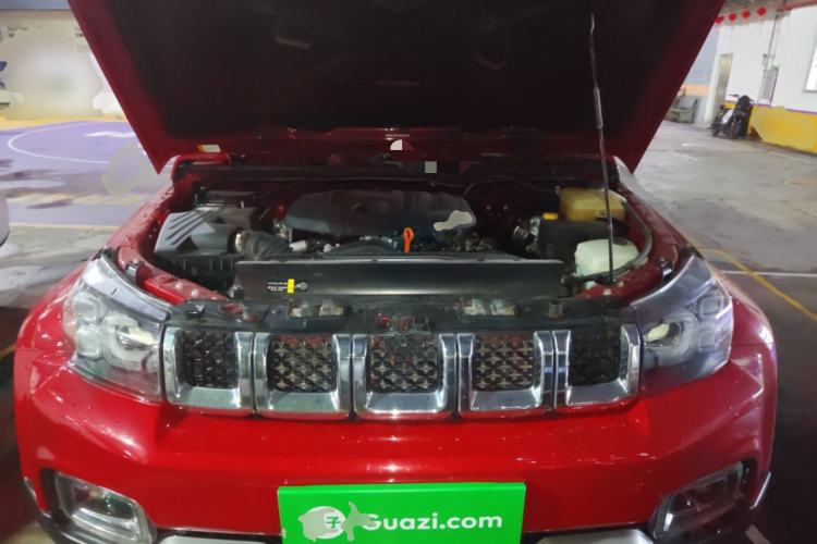 Used BAIC Off-Road BJ40 2022 2.0T Automatic Four-Wheel Drive Ring of the Tower Champion Edition Engine Bay