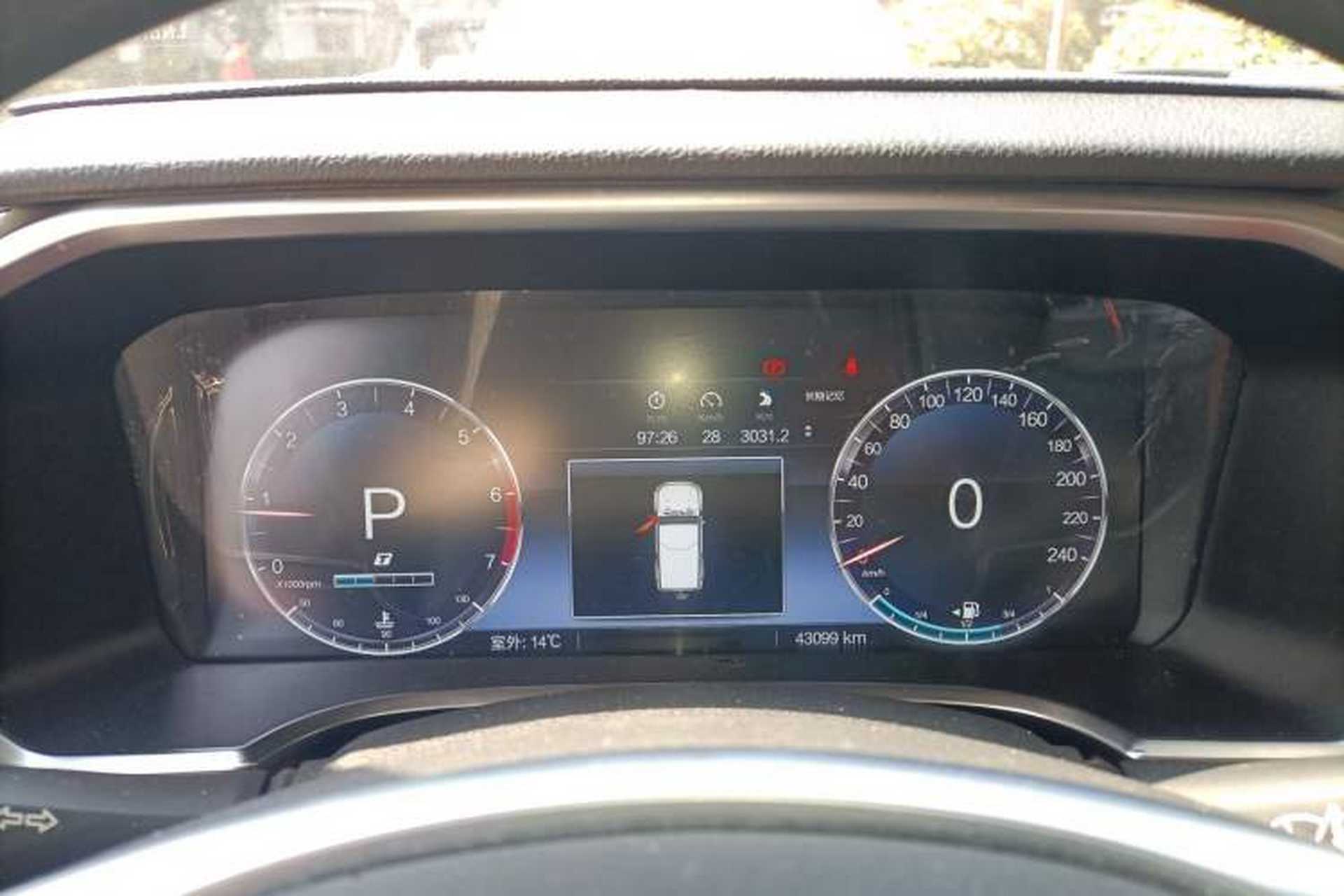 Used BAIC Off-Road BJ40 2022 2.0T Automatic Four-Wheel Drive Business Edition Instrument Cluster