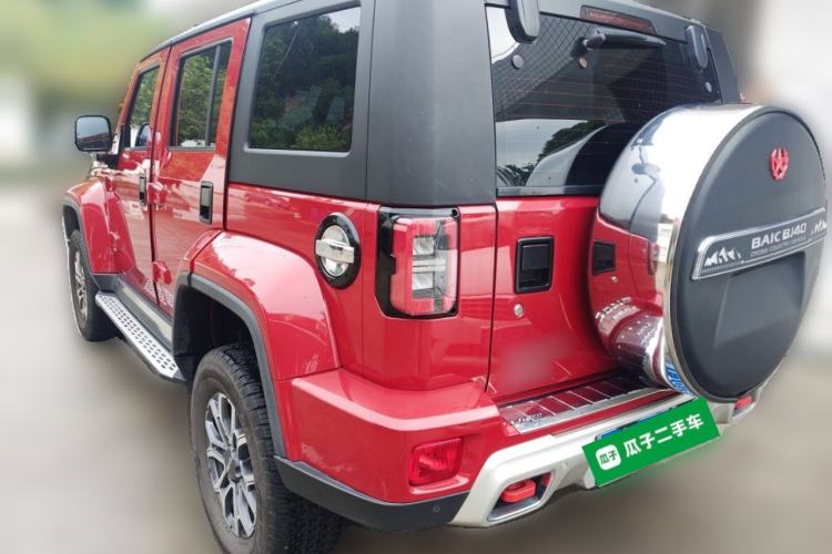 Used BAIC Off-Road BJ40 2022 2.0T Automatic Four-Wheel Drive Business Edition Rear Left 45 Deg