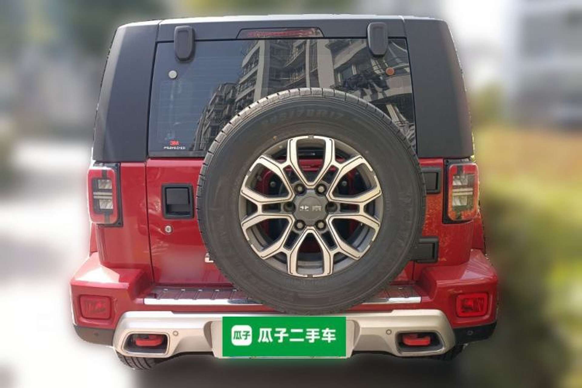 Used BAIC Off-Road BJ40 2022 2.0T Automatic Four-Wheel Drive Business Edition Rear
