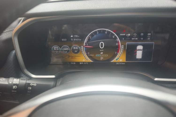 Used BAIC Off-Road BJ40 2022 2.0T Automatic Four-Wheel Drive Ring of the Tower Champion Edition Instrument Cluster