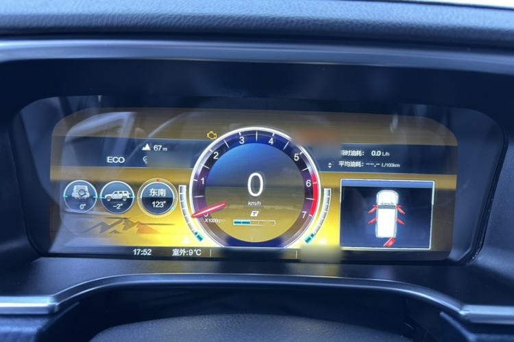 Used BAIC Off-Road BJ40 2022 2.0T Automatic Four-Wheel Drive Ring of the Tower Champion Edition Instrument Cluster