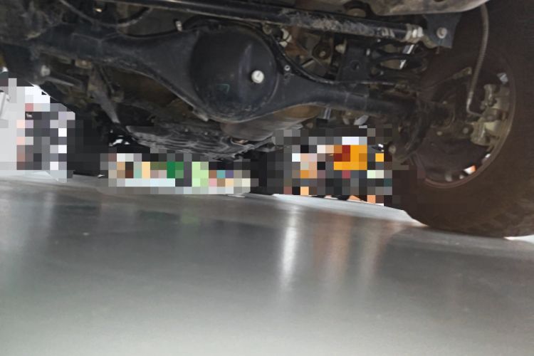 Used BAIC Off-Road BJ40 2022 2.0T Automatic Four-Wheel Drive Business Edition Chassis Rear