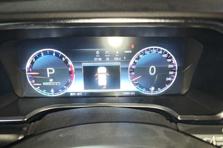 Used BAIC Off-Road BJ40 2022 2.0T Automatic Four-Wheel Drive Business Edition Instrument Cluster
