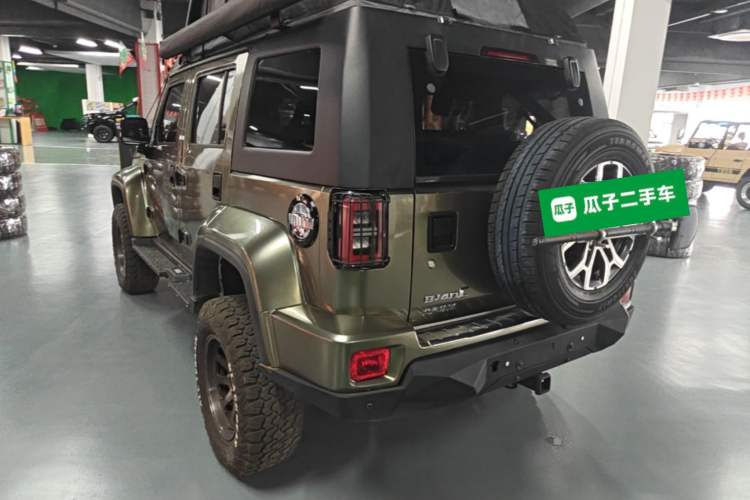 Used BAIC Off-Road BJ40 2022 2.0T Automatic Four-Wheel Drive Business Edition Rear Left 45 Deg