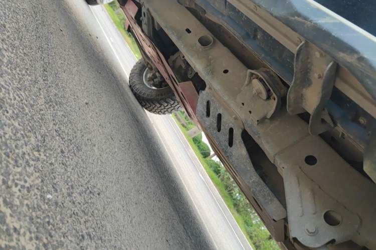 Used BAIC Off-Road BJ40 2023 2.0D Automatic Four-Wheel Drive Blade Hero Edition Adventurer Type (with Front and Rear Electronic Locks) Chassis Rear Left