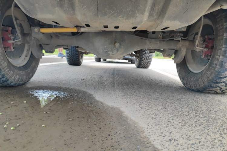 Used BAIC Off-Road BJ40 2023 2.0D Automatic Four-Wheel Drive Blade Hero Edition Adventurer Type (with Front and Rear Electronic Locks) Chassis Rear