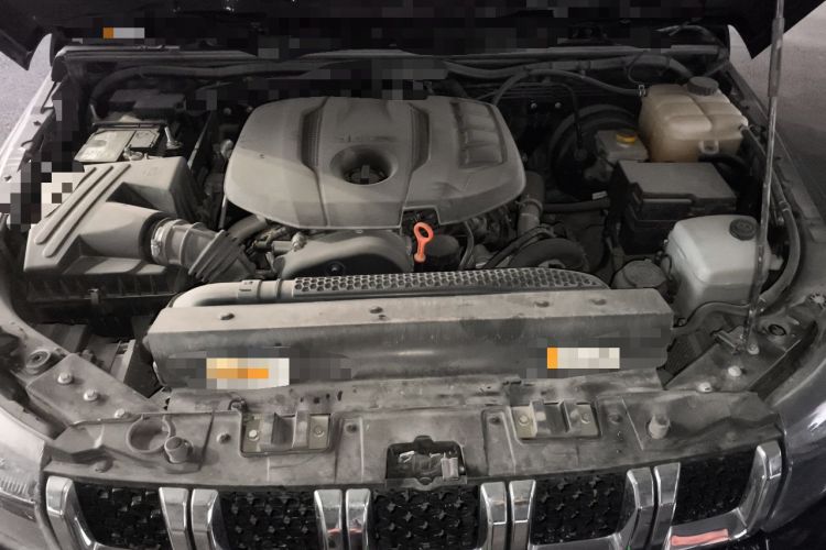 Used BAIC Off-Road BJ40 2023 2.0T Automatic Four-Wheel Drive Urban Hunter Edition Chivalrous Type Engine Bay