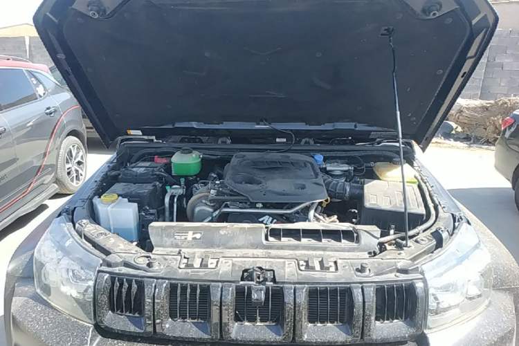 Used BAIC Off-Road BJ40 2023 2.0D Automatic Four-Wheel Drive Blade Hero Edition Adventurer Type (with Front and Rear Electronic Locks) Engine Bay