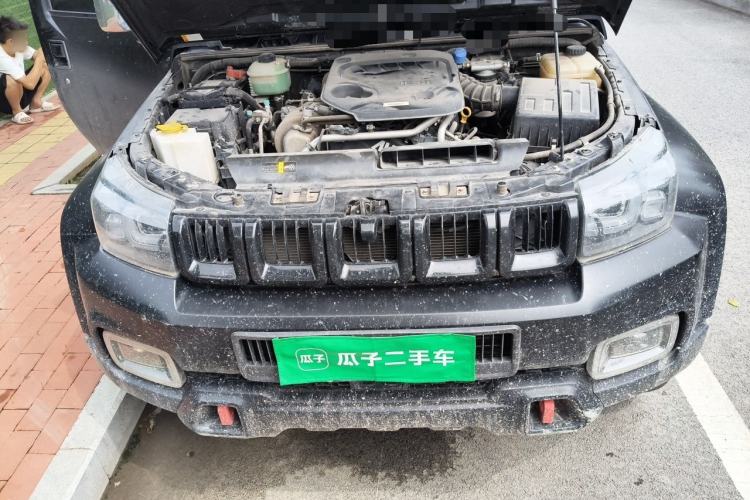 Used BAIC Off-Road BJ40 2023 2.0D Automatic Four-Wheel Drive Blade Hero Edition Adventurer Type Engine Bay