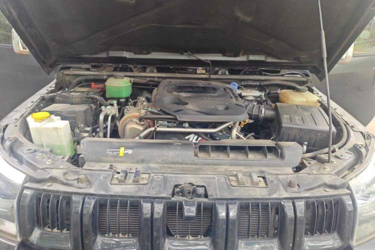 Used BAIC Off-Road BJ40 2023 2.0D Automatic Four-Wheel Drive Blade Hero Edition Adventurer Type Engine Bay