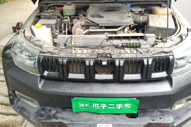 Used BAIC Off-Road BJ40 2023 2.0D Automatic Four-Wheel Drive Blade Hero Edition Adventurer Type Engine Bay