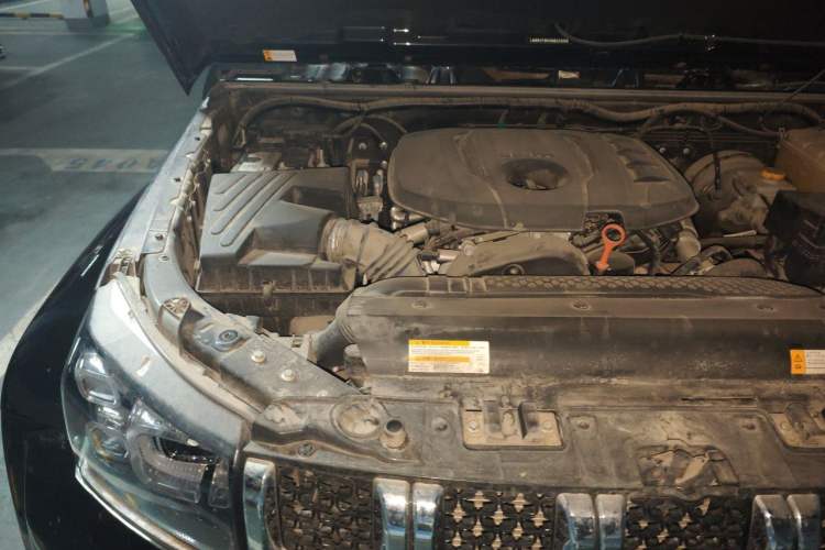 Used BAIC Off-Road BJ40 2023 2.0T Automatic Four-Wheel Drive Urban Hunter Edition Chivalrous Type Engine Bay Right