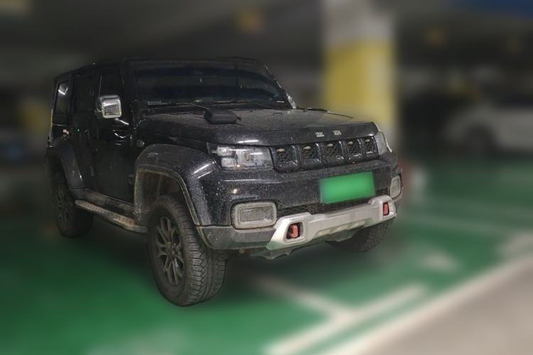 Used BAIC Off-Road BJ40 2023 2.0T Automatic Four-Wheel Drive Urban Hunter Edition Chivalrous Type Front Right 45 Deg
