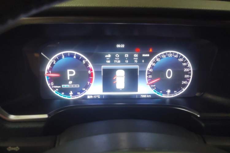 Used BAIC Off-Road BJ40 2023 2.0T Automatic Four-Wheel Drive Urban Hunter Edition Chivalrous Type Instrument Cluster