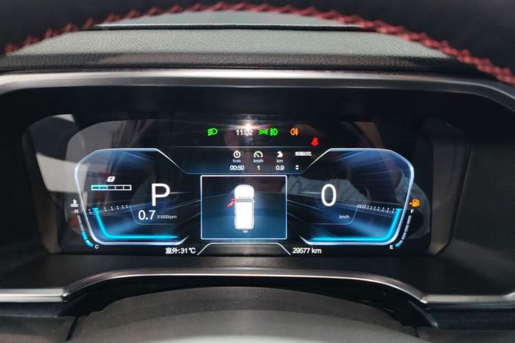 Used BAIC Off-Road BJ40 2023 2.0T Automatic Four-Wheel Drive Urban Hunter Edition Chivalrous Type Instrument Cluster
