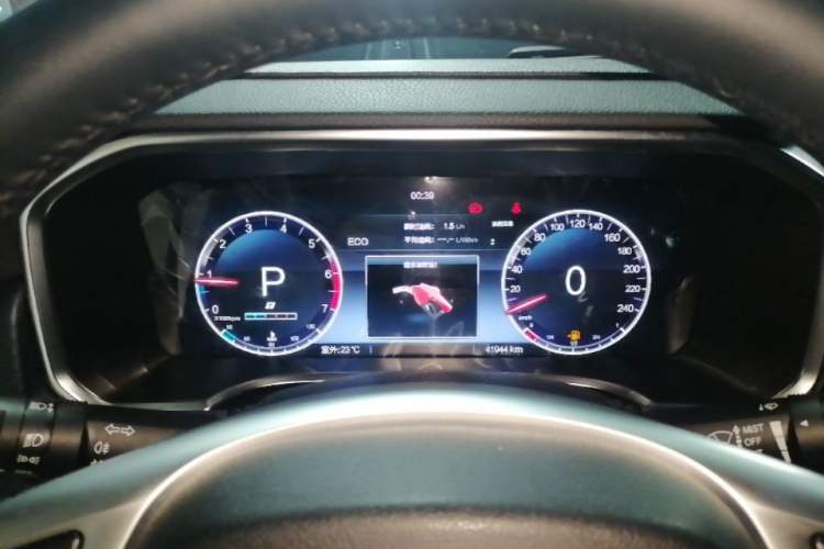 Used BAIC Off-Road BJ40 2023 2.0T Automatic Four-Wheel Drive Urban Hunter Edition Chivalrous Type Instrument Cluster