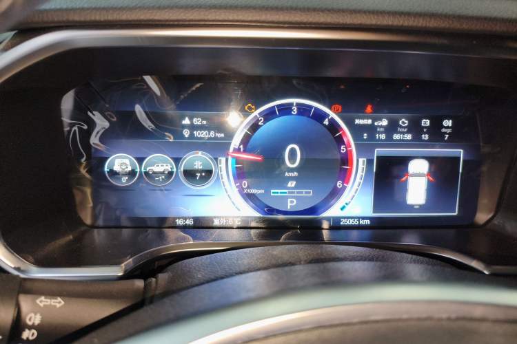 Used BAIC Off-Road BJ40 2023 2.0D Automatic Four-Wheel Drive Blade Hero Edition Adventurer Type Instrument Cluster