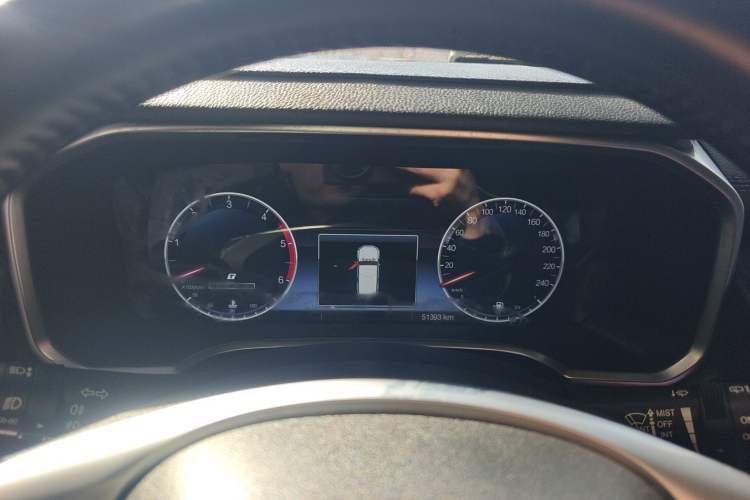 Used BAIC Off-Road BJ40 2023 2.0D Automatic Four-Wheel Drive Blade Hero Edition Adventurer Type Instrument Cluster