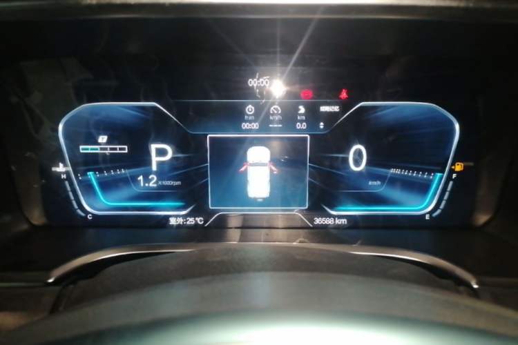 Used BAIC Off-Road BJ40 2023 2.0T Automatic Four-Wheel Drive Urban Hunter Edition Chivalrous Type Instrument Cluster