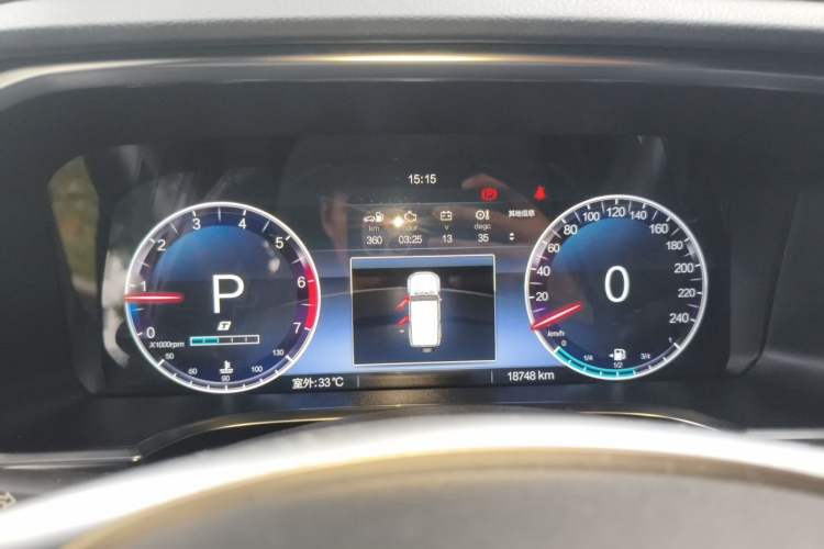 Used BAIC Off-Road BJ40 2023 2.0T Automatic Four-Wheel Drive Urban Hunter Edition Chivalrous Type Instrument Cluster