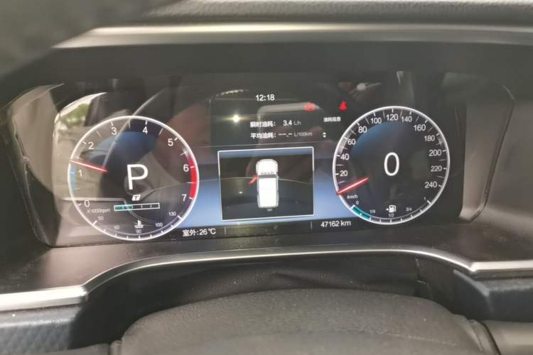 Used BAIC Off-Road BJ40 2023 2.0T Automatic Four-Wheel Drive Urban Hunter Edition Chivalrous Type Instrument Cluster