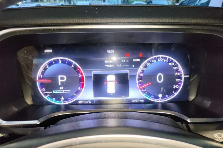 Used BAIC Off-Road BJ40 2023 2.0D Automatic Four-Wheel Drive Blade Hero Edition Adventurer Type Instrument Cluster