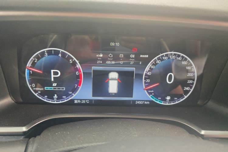 Used BAIC Off-Road BJ40 2023 2.0T Automatic Four-Wheel Drive Urban Hunter Edition Chivalrous Type Instrument Cluster