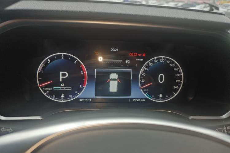 Used BAIC Off-Road BJ40 2023 2.0D Automatic Four-Wheel Drive Blade Hero Edition Adventurer Type Instrument Cluster