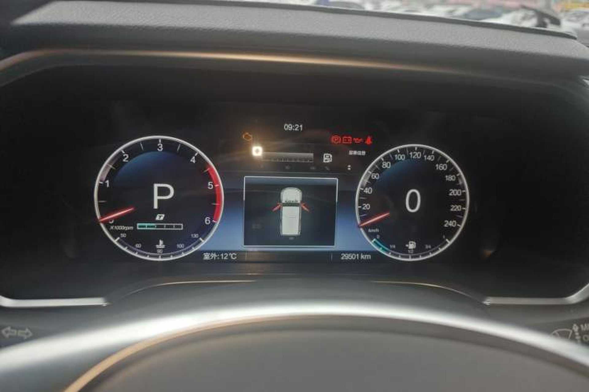 Used BAIC Off-Road BJ40 2023 2.0D Automatic Four-Wheel Drive Blade Hero Edition Adventurer Type Instrument Cluster