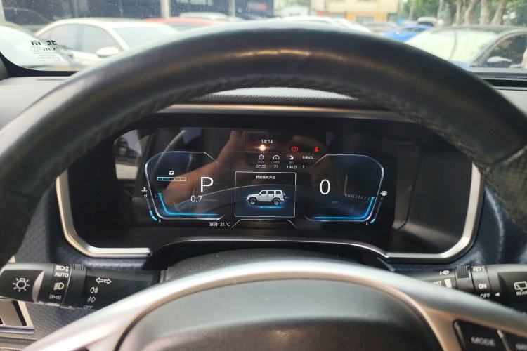 Used BAIC Off-Road BJ40 2023 2.0T Automatic Four-Wheel Drive Urban Hunter Edition Prestige Version Instrument Cluster