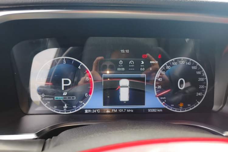 Used BAIC Off-Road BJ40 2023 2.0D Automatic Four-Wheel Drive Blade Hero Edition Adventurer Type Instrument Cluster